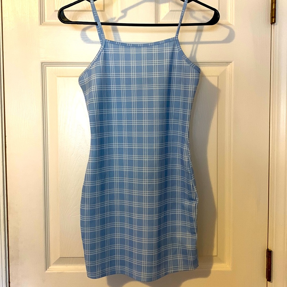 SHEIN SZ XS Light Blue Cami Dress